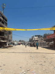 Street-level views of heavy destruction in Gaza City