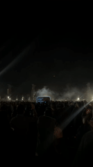 Nighttime concert draws large crowd in San Francisco Mazapa