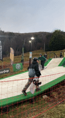 Skier demonstrates tricks on artificial surface in Ushuaia