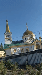 Strolling through Novosibirsk's churches, parks, and street art