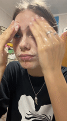 Morning routine captured in dual moments, Foki Russia
