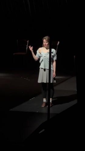 Stage performance with multiple performers observed in Villejuif