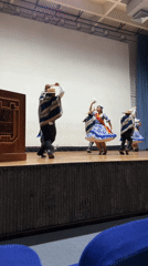 Traditional folk dance performance staged in Arica, Chile