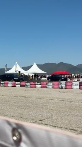 Car racing event draws crowds in Sliven, Bulgaria