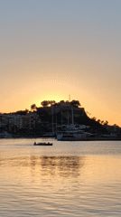 Sunset scenes captured at Dénia harbor and lighthouse pier