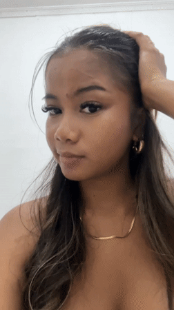 Woman poses for casual photo session in Celuk