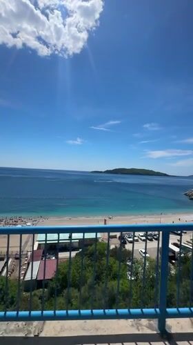 Sunny coastal scenes documented across Montenegro beaches, roads
