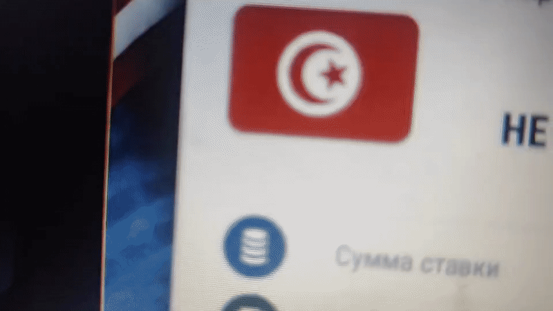 Japan leads Tunisia 1-0 as betting screens and stadium crowd react