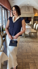 Woman photographed at upscale Yekaterinburg restaurant early morning