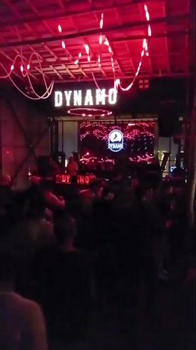 Nightclub scene captured at Dynamo Club in Vagator, India