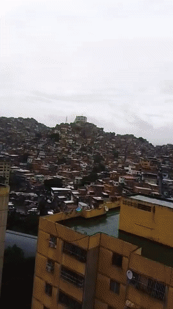 Drone captures aerial views of Caracas hillside settlements