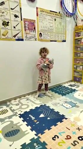 Children attend supervised play session at Podgorica learning facility
