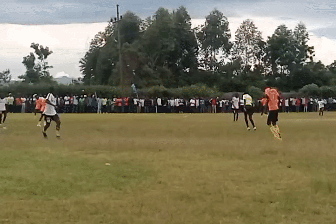 Soccer and volleyball matches draw crowds across Kenyan wards