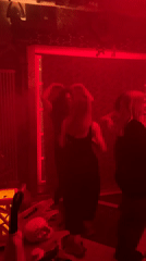Halloween party with DJ and dancing in Moscow club