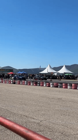 Drag race held in Sliven, Bulgaria draws spectators