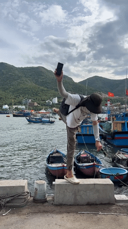 Nha Trang harbor buzzing with fishing fleets and tour boats