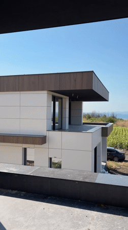 Modern house with balcony on Pomorie's rural outskirts