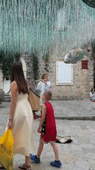 Summer afternoon scenes captured in Budva's old town and beaches