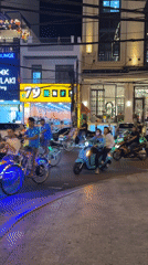 Evening scenes captured across Nha Trang: dining, transport, roses