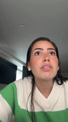 Woman records complete makeup routine in Mexican home