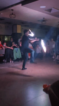 Traditional Bulgarian band performs live music at Levski restaurant