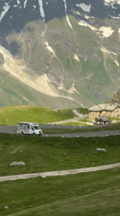 A summer morning on Austria's Grossglockner High Alpine Road