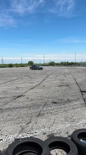 Car drifting and outdoor art observed in Bulgarian village