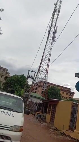 Daily life documented in Nigerian residential neighborhoods