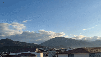 Woman documents dawn visit to scenic Fethiye, Turkey