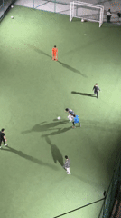 Nighttime aerial views capture soccer, traffic, buildings in Yerevan