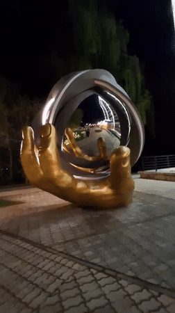 Public art installations documented in Glazov, Russia