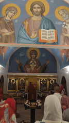 Orthodox congregation gathers for candlelight service in Ko Samui