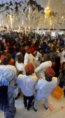 Wedding reception with traditional dancing celebrated in Bar Jirgi Summa