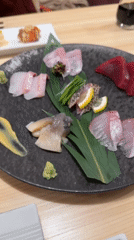 Japanese dining experience documented in Shibuya restaurant