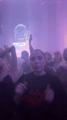Moscow festival and club nights, one summer evening