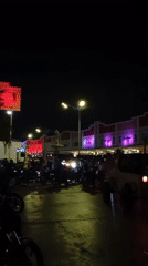 Night car meet draws crowds in Porlamar, Venezuela