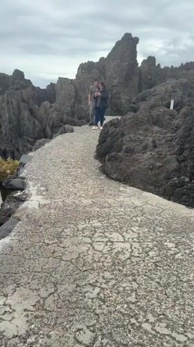 Tourists enjoy swimming, sightseeing at Porto Moniz volcanic pools