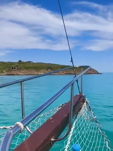 Tourist boat trip and seafood dining in Sozopol marina
