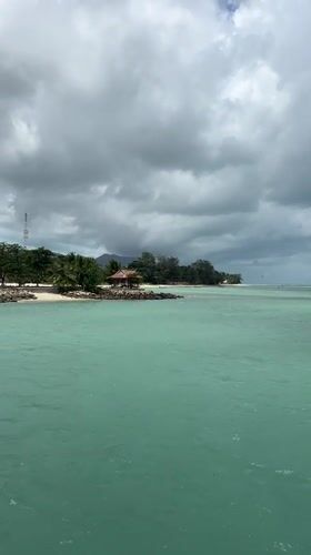 Morning ferry operations continue at Thong Sala Pier, Thailand