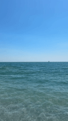 Lazy summer beach morning in Pomorie, Bulgaria