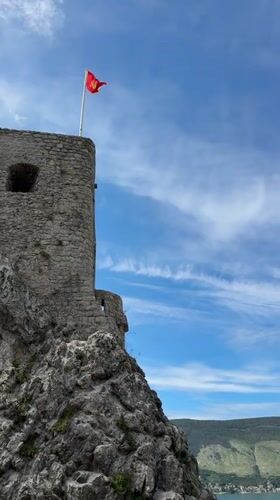 Morning views captured from historic fortress in Herceg Novi