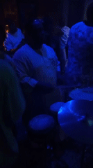 Nightclub scenes captured across 35 minutes of social gathering