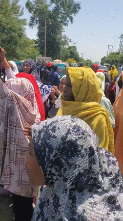 Political rally draws crowds in Jos, Nigeria