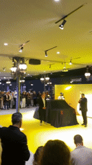 Product launch event draws crowd in Mulhouse, France