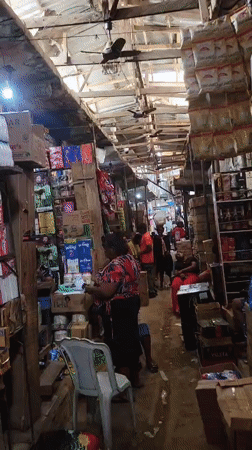 Daily market activity documented across Nigerian commercial districts