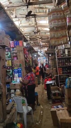Daily market activity documented across Nigerian commercial districts
