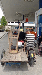 Morning street life documented in Lhokseumawe, Indonesia