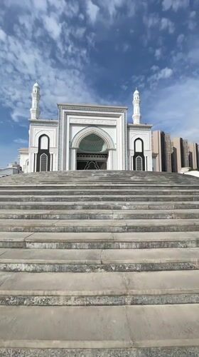 Hazrat Sultan Mosque documented by witnesses in Astana