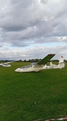 Aerobatics and formation flying at a Polish airfield