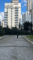 Ordinary afternoon life captured across Esenyurt residential district